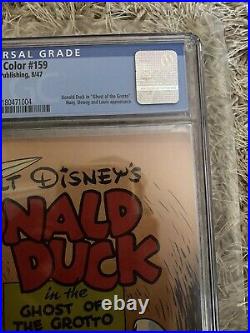 Four Color #159 Donald Duck In Ghost Of The Grotto Dell Golden Age Barks Cgc 7.0