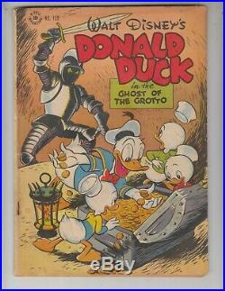Four Color 159 G+ (2.5) Carl Barks story&art! Donald Duck Ghost In the Grotto