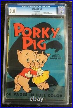 Four Color #16 1st Appearance of Porky Pig 1942 O/White Pages CGC 3.0 1106875008