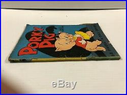 Four Color #16 Porky Pig 1941 Dell Golden Age Comic Book