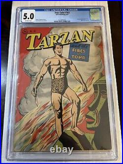 Four Color #161 (Tarzan and the Fires of Tohr) CGC 5.0 (1947)