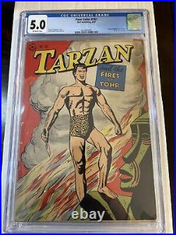 Four Color #161 (Tarzan and the Fires of Tohr) CGC 5.0 (1947)