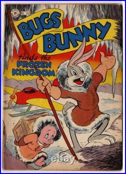 Four Color # 164, BUGS BUNNY Finds the Frozen Kingdom, Dell, 1947 BETTER GRADE