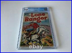 Four Color 167 Cgc 7.5 Lone Ranger Silver Dell Comics 1947