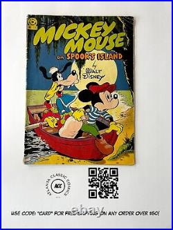 Four Color # 170 FN Dell Golden Age Comic Book Mickey Mouse Spook Island 13 J883