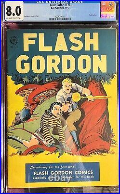 Four Color #173 CGC 8.0 OWW Flash Gordon Extremely Rare 1947 High Grade