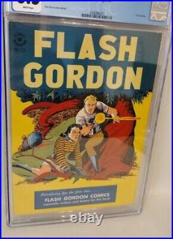 Four Color 173 Dell Comics 1947 Intro New Flash Gordon Series Golden Age CGC 8.5