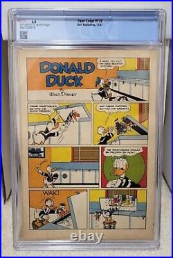 Four Color #178 (1947) CGC 6.0 1st Uncle Scrooge Carl Barks Dell Comics Key