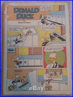 Four Color 178, 1st Appearance of Uncle Scrooge Donald Duck