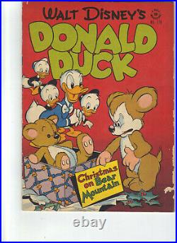 Four Color 178, 1st Uncle Scrooge in Christmas on Bear Mountain, Barks art