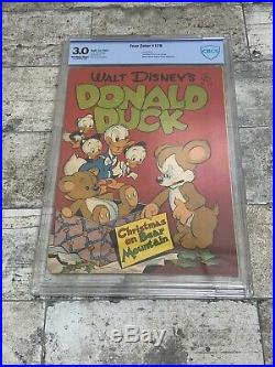 Four Color 178 CBCS 3.0 Walt Disneys Donald Duck Comics 1st Uncle Scrooge