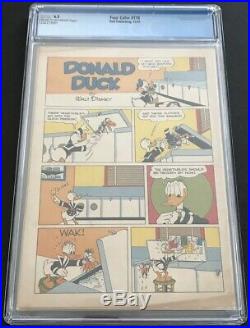 Four Color #178 CGC 6.5 FN+ CR/OW Dell 1947 1st Uncle Scrooge