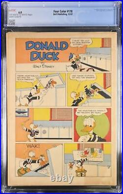 Four Color #178 CGC FN 6.0 Off White to White Donald Duck 1st Uncle Scrooge