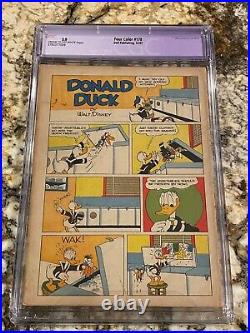 Four Color #178 Cgc 3.0 1st Uncle Scrooge Golden Age Donald Duck Key 1947 Dell