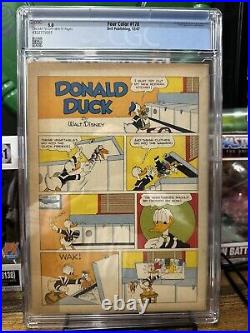 Four Color #178 Cgc 5.0 First Uncle Scrooge Dell Comics December 1947