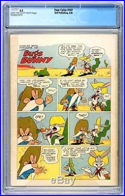 Four Color #187 CGC 5.5 Bugs Bunny Dreadful Dragon 1948 Dell