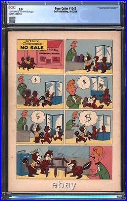 Four Color (1939) #1042 CGC 5.0 VG/FN