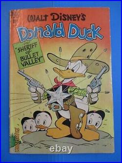 Four Color #199 1948 Donald Duck Sheriff of Bullet Valley Carl Barks FC 199
