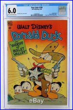 Four Color #199 CGC 6.0 FN Dell 1948 Donald Duck App (Disney)