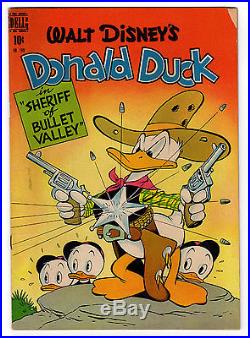 Four Color #199 Donald Duck 4.5 Off-white To White Pages Golden Age Barks Art