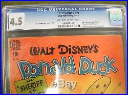 Four Color #199 Donald Duck CGC 4.5 (1948) Carl Barks
