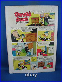 Four Color 199 Donald Duck Vg+ Carl Barks Sheriff Of Bullet Valley 1948