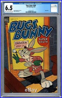 Four Color #200 CGC 6.5 Bugs Bunny 1948 Dell
