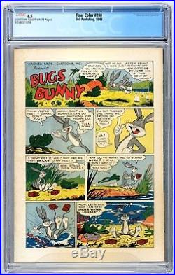 Four Color #200 CGC 6.5 Bugs Bunny 1948 Dell