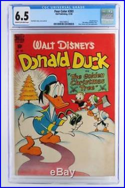 Four Color #203 CGC 6.5 FN+ Dell 1948 Donald Duck, Huey, Dewey & Louie Apps