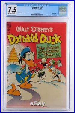 Four Color #203 CGC 7.5 VF- Dell 1948 Donald Duck, Huey, Dewey & Louie App