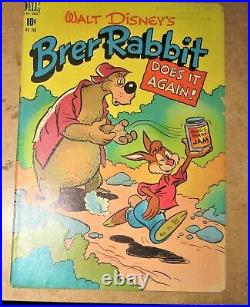 Four Color #208 Walt Disney's Brer Rabbit Song of the South Dell Comic Book 1949