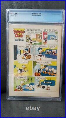 Four Color #223 CGC 9.2 NM Off White Pages Carl Barks Art Disney Donald Duck