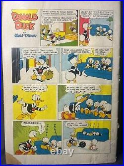 Four Color #223 Donald Duck In Lost In The Andes 1949 Golden Age Barks 3.5