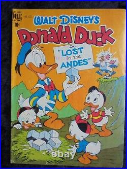 Four Color #223 Donald Duck In Lost In The Andes Golden Age Barks 1949