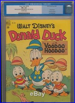 Four Color #238 (1949) Donald Duck Voodoo Hoodoo CGC 8.5 VF+ OW-P Carl Barks