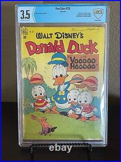 Four Color #238 Walt Disney's Donald Duck in Voodoo Hoodoo CBCS 3.5