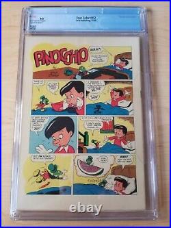 Four Color #252 CGC 8.0 OW (1949, Dell Comics) Pinocchio, only 1 higher