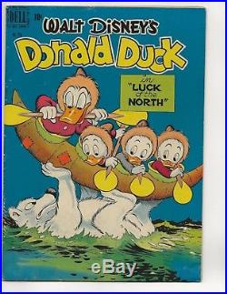 Four Color #256 (donald Duck) Fn+ Golden Age 1949 Carl Barks Classic Dell