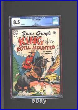 Four Color #265 CGC 8.5 File Copy. King Of The Royal Mounted 1950