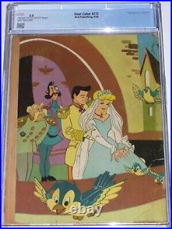 Four Color 272 CGC 2.5 from April 1950 Walt Disney's Cinderella movie adaptation
