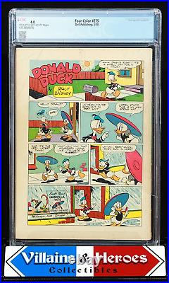 Four Color #275 CGC 4.0 Donald Duck by Carl Barks Dell Publishing (1950)