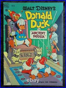 Four Color #275 Donald Duck In Ancient Persia Agolden Age Barks 1950