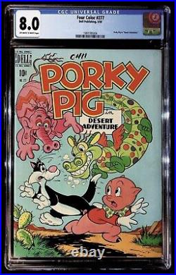 Four Color #277, Porky Pig in Desert Adventure, 1950 CGC 8.0