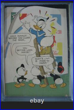 Four Color 29 CGC 4.0 Dell 1943 Donald Duck The Mummy's Ring by Carl Barks