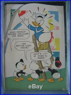 Four Color #29 CGC 4.0 Dell 1943 Donald Duck The Mummy's Ring by Carl Barks