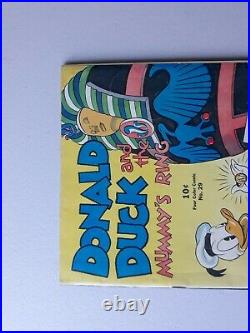Four Color #29 Donald Duck 1943 The Mummy's Ring by Carl Barks