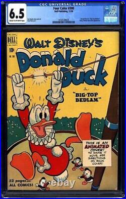Four Color #300 Donald Duck In Big Top Bedlam Dell Golden Age Barks Cgc