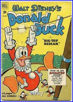 Four Color 300 (Nov 1950) VG (4.0) Donald Duck in Bigtop Bedlam