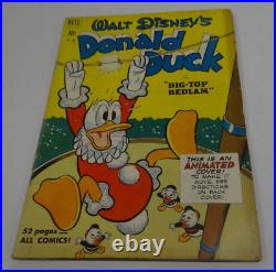 Four Color #300 VG Donald Duck in Big Top Bedlam 1950 Golden Age Dell Carl Barks