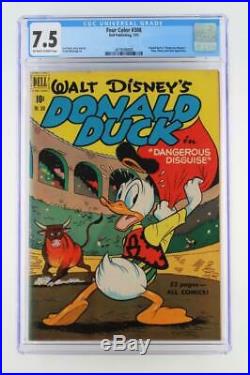 Four Color #308 CGC 7.5 VF- Dell 1951 Donald Duck, Huey, Dewey & Louie Apps